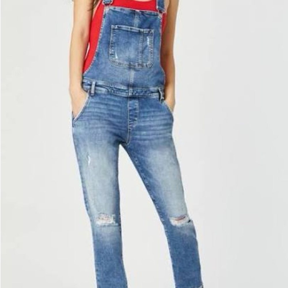 Mavi Jeans Overalls Edera Distressed